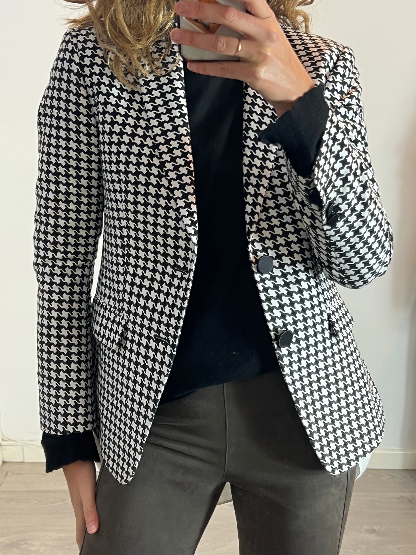 DSQUARED2. Blazer estampada