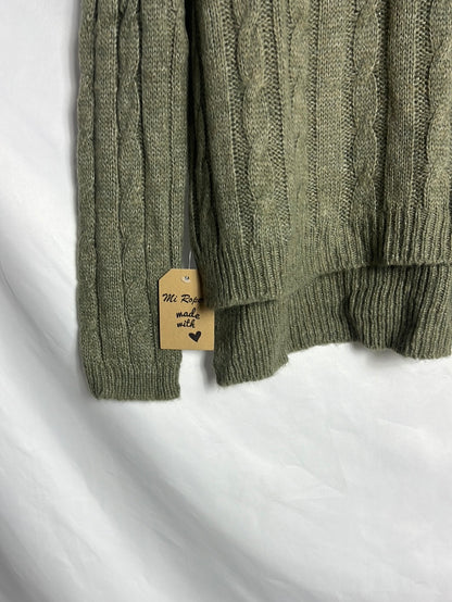 OTRAS. Jersey verde ochos T.u(s)