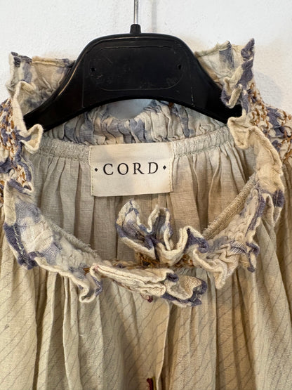 CORD. Blusa volumen estampada