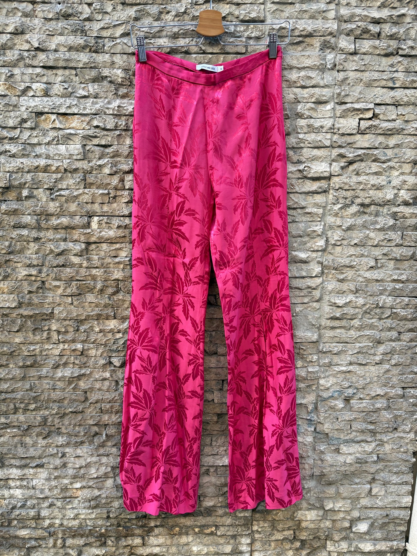 SOPHIE&LUCIE. Total look fucsia fluido. T 36