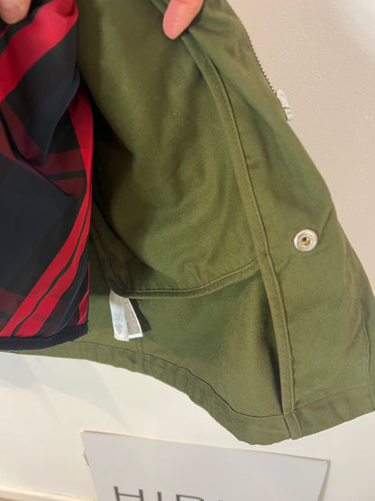 MAJE. Green parka with lining size 0(S)