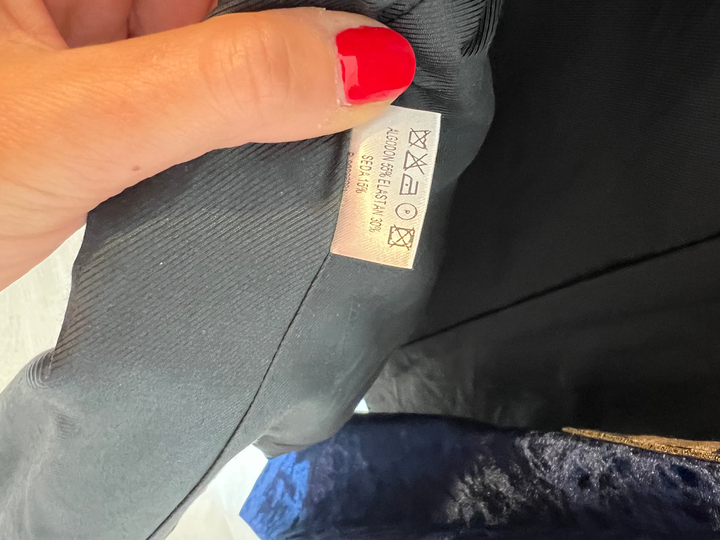 DIME ROMEO. Blazer terciopelo T.xs (s)