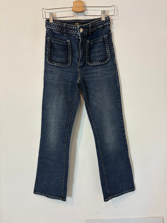 MAJE. Denim bolsillos ligeramente acampanado