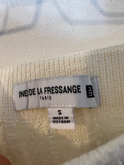 UNIQLO x INES DE LA FRESSANGE. Falda midi hilo beige. T S