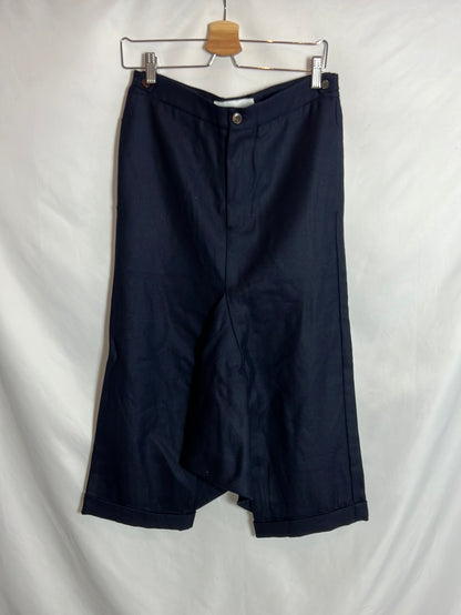 THEIOUPROJECT. Blue wool skort. T 38