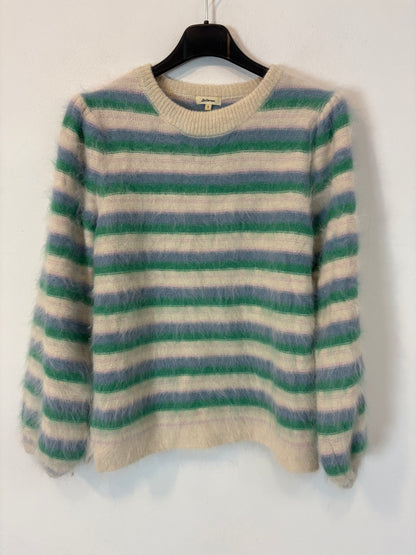 ZARA. Black stretch knit top. TL