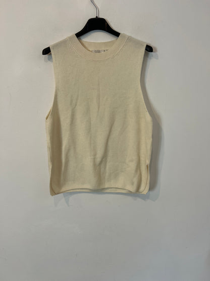 ZARA HOME. Top lana color crudo