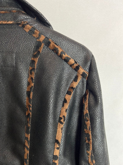 MERRY HAT. Chaqueta doble textura vintage. T 44(M/L)