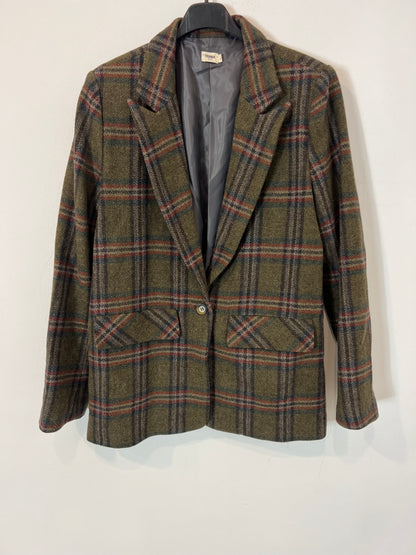 TRIANA BY C. Blazer lana cuadros. T L