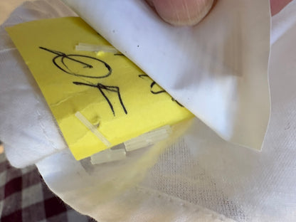 IQ COLLECTION. Vestido largo vichy flecos