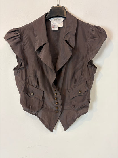 MaxMARA. Top seda vintage