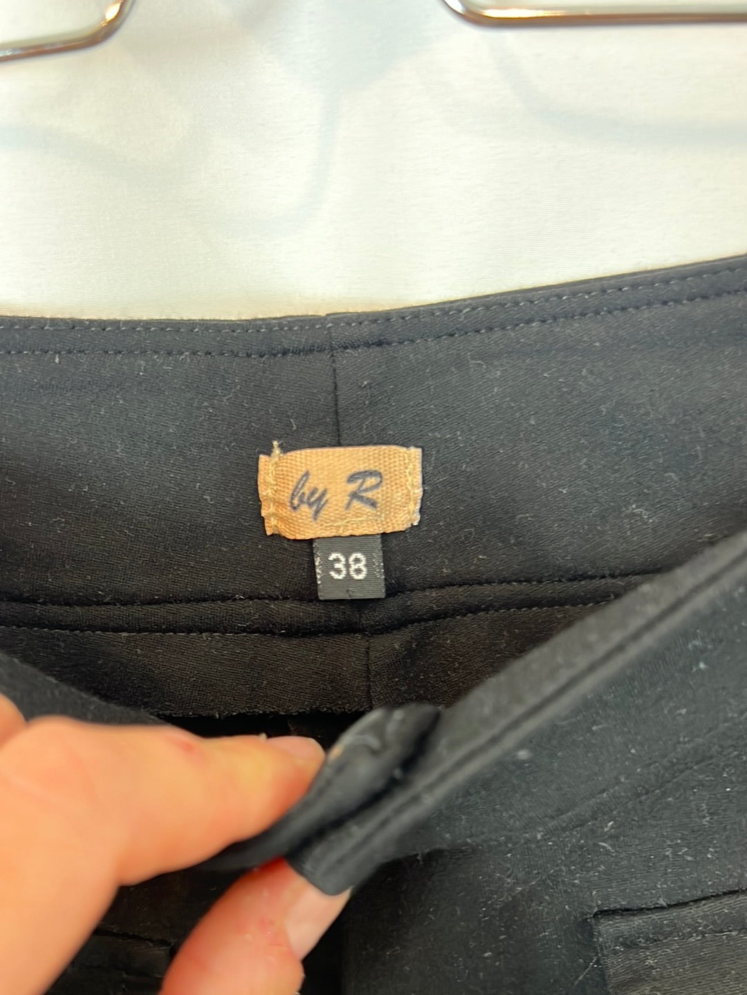 BY R. Pantalón negro culotte T.38