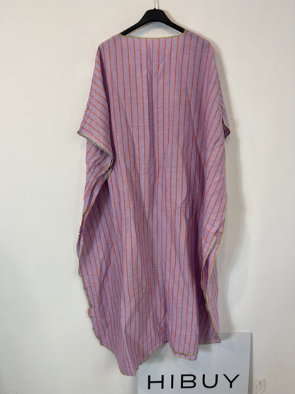 OTRAS. Vestido rayas estilo kaftán TU(s/m)