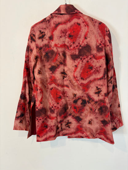 SCALPERS. Total look lino estampado. T S