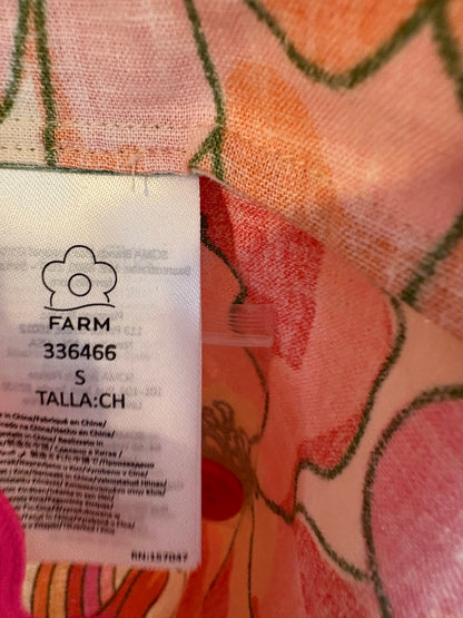 FARM RIO. Conjunto estampado fucsia