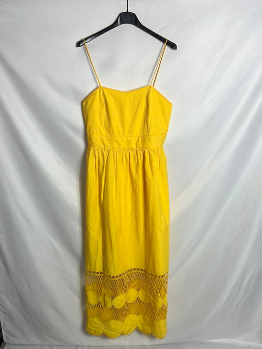 ZARA. Yellow midi dress. TS(Tara)