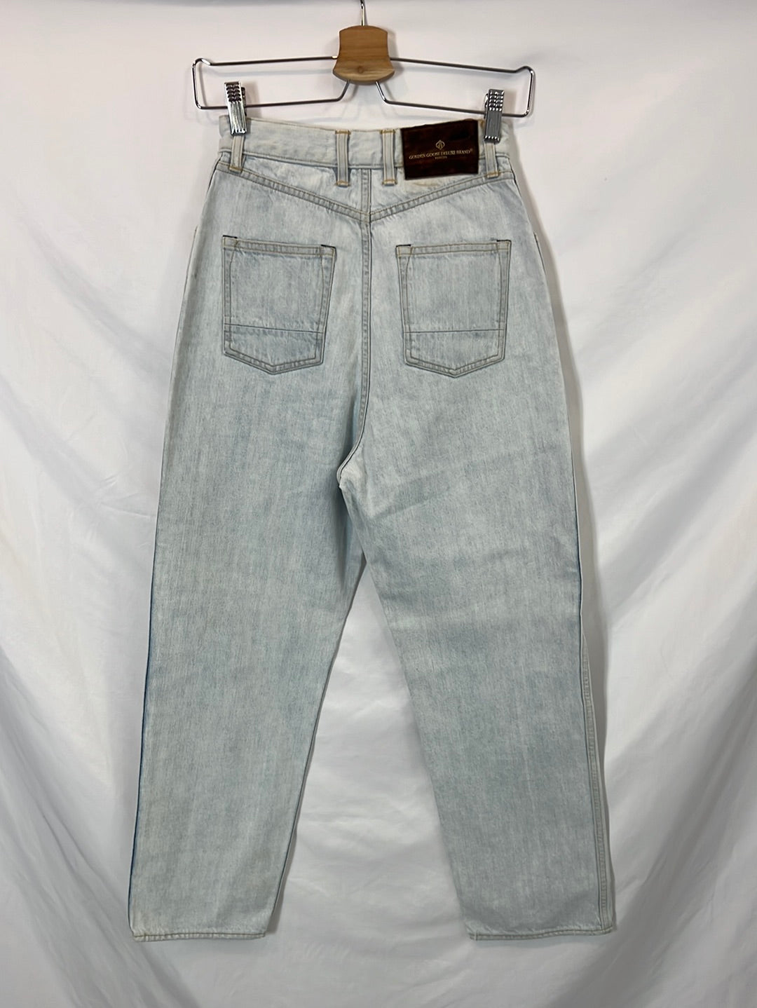 GOLDEN GOOSE. Light button-down denim. Size 25 (34)