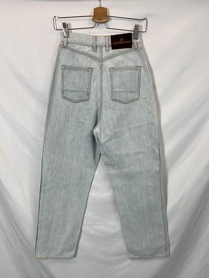 GOLDEN GOOSE. Light button-down denim. Size 25 (34)