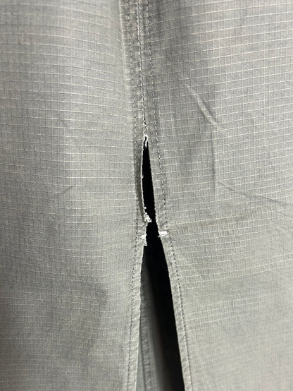 ZARA. Falda midi verde textura. T XS (Tara)