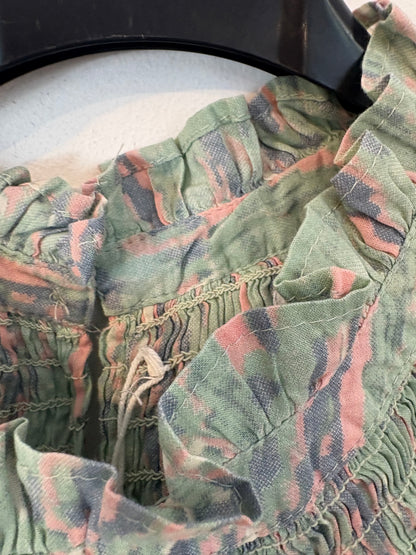 OTRAS. Blusa estampada tonos pastel