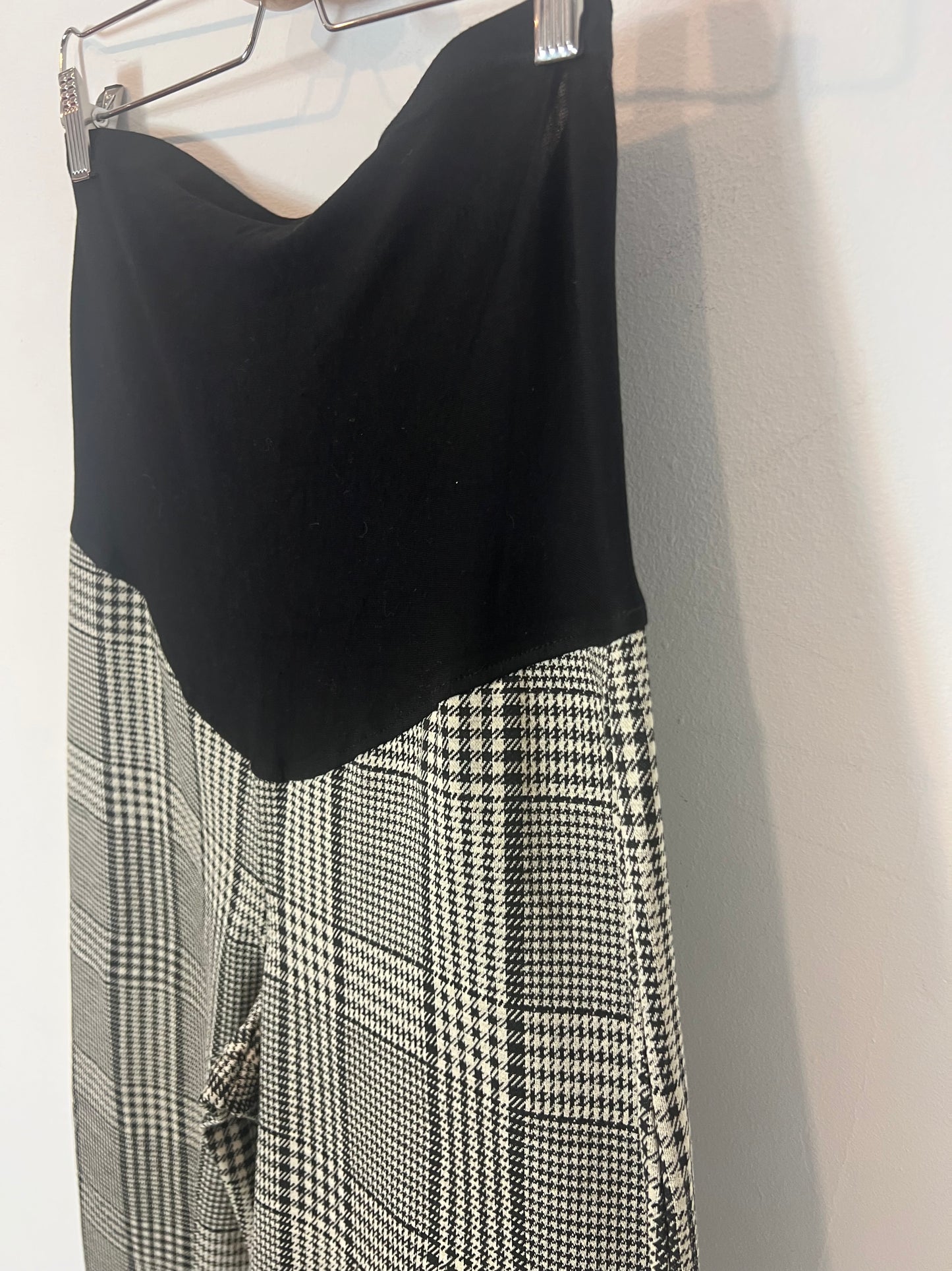 H&M. Pantalón culotte pata de gallo premamá. T S