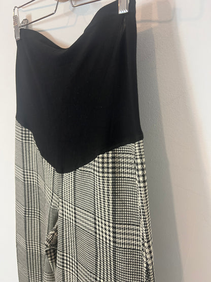 H&M. Pantalón culotte pata de gallo premamá. T S