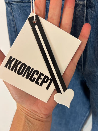 K-KONCEPT. Wide-leg denim pants Tu(36)
