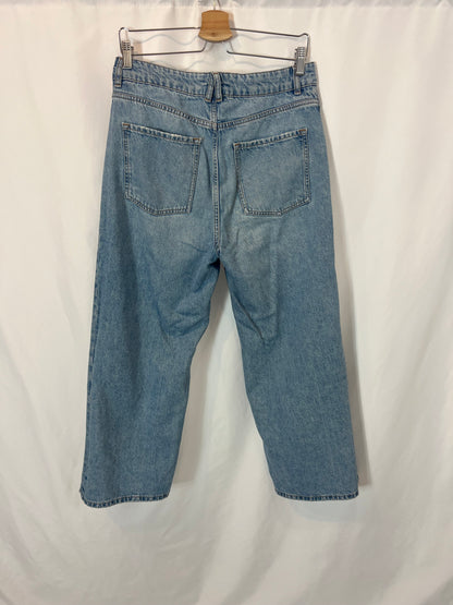 MASSIMO DUTTI. Light straight denim. T 40