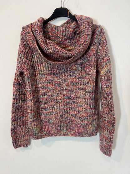 HIGH SPIRITS. Jersey cuello alto multicolor T.s