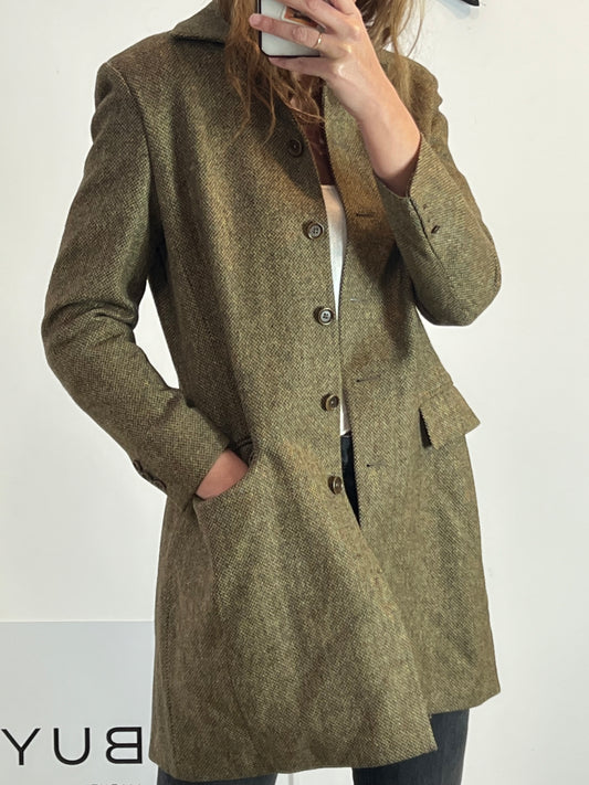 DALMATA. Chaqueta lana jaspeada. T M/L