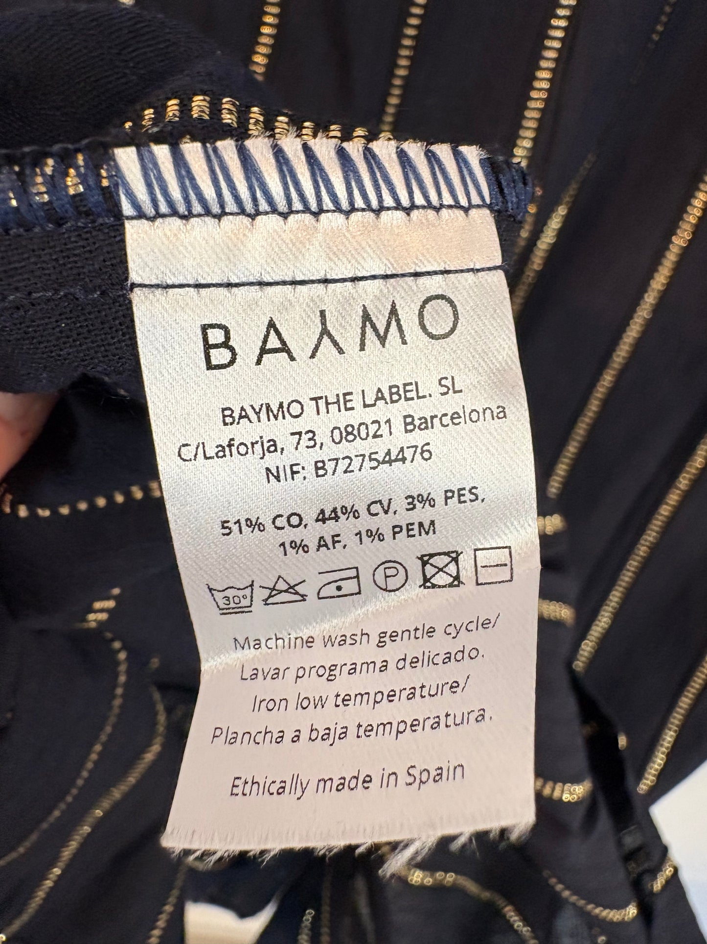 BARILOCHE. Houndstooth trousers size 36