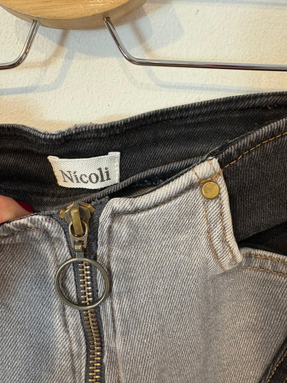 NÍCOLI. Denim gris ondas