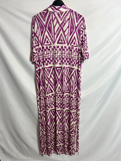 NEW COLLECTION. Printed midi dress with tights. TM