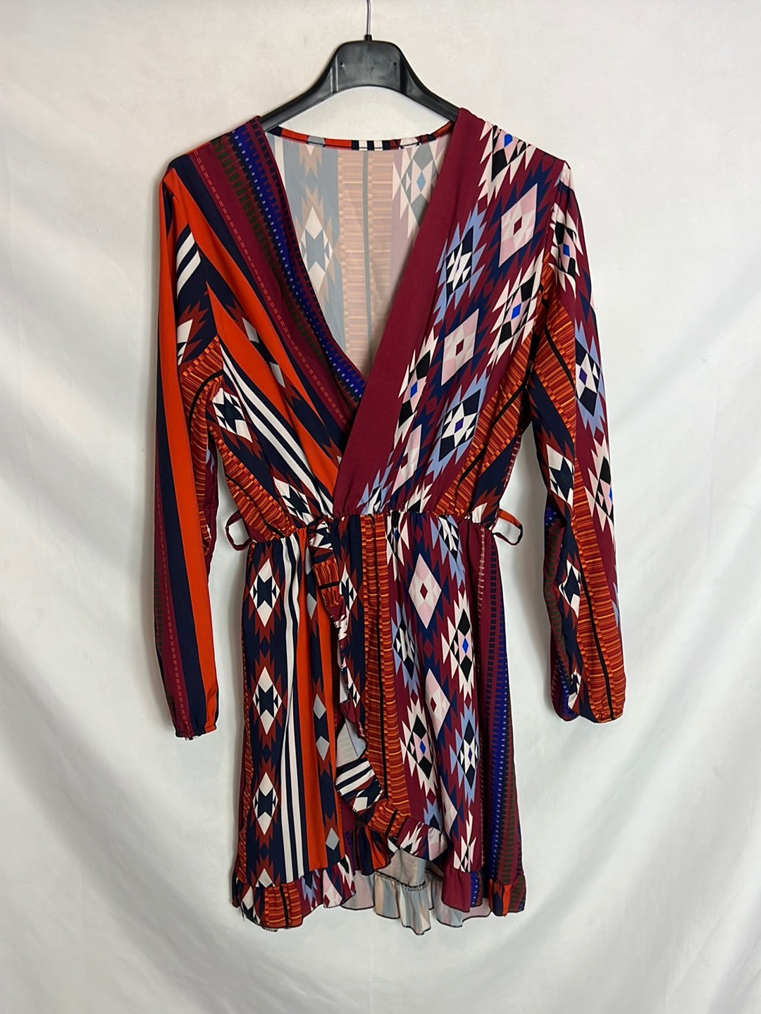 OTHERS. Asymmetrical short dress. TS