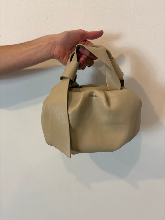 JO & MR.JOE. Bolso mini beige doble asa