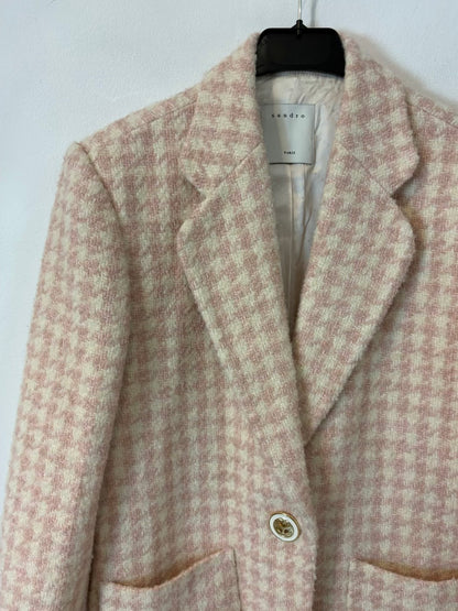 Blazer tonos pastel lana