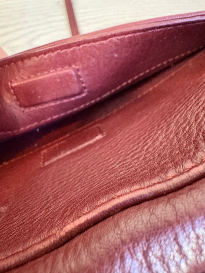 ZADIG&VOLTAIRE. Bolso burdeos piel