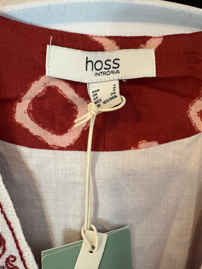 CHERRIES. Flowy purple top. Size XL