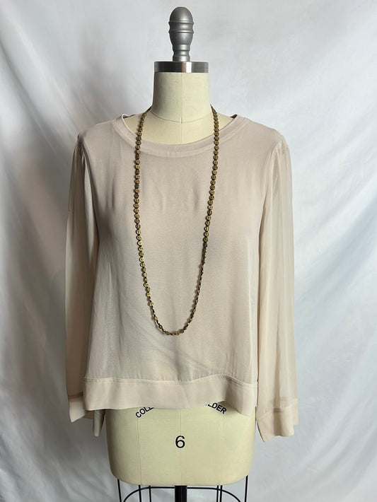 OTRAS. Collar cuentas doradas