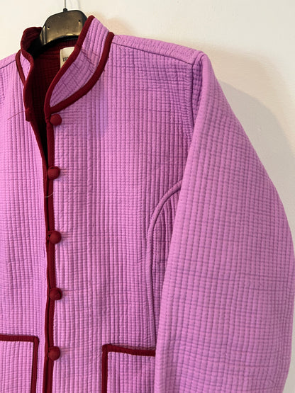 DELUEM. Two-tone cotton jacket TM