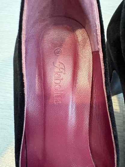 FLABELUS. Tacones terciopelo modelo The D'Orsey Pumps. T 40