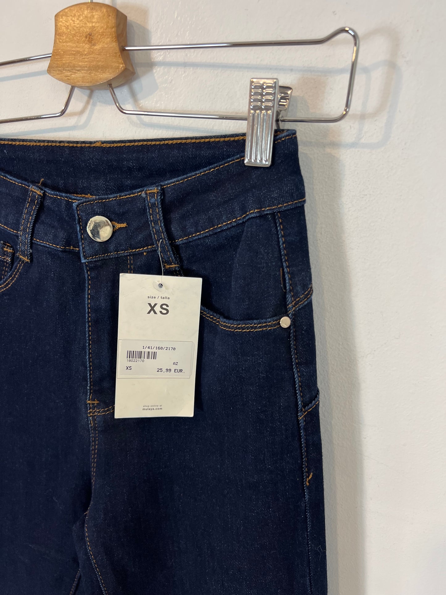 MULAYA. Denim oscuro acampando. T XS