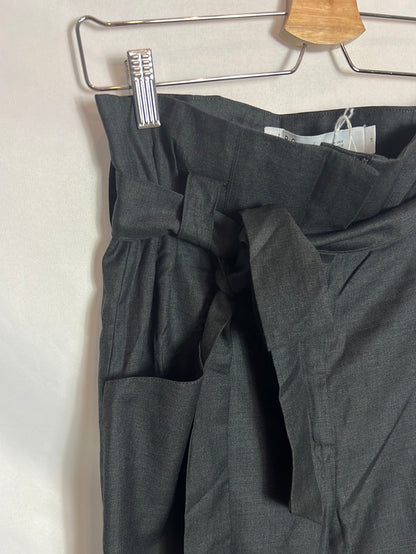 IRO. Dark gray high-waisted pants. Size 34