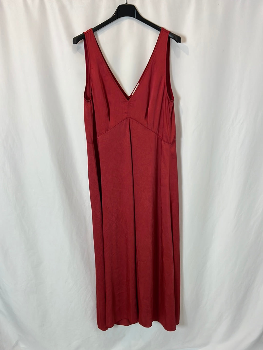 FORTE FORTE. Long flowing satin dress. Size 0 (XS/S)