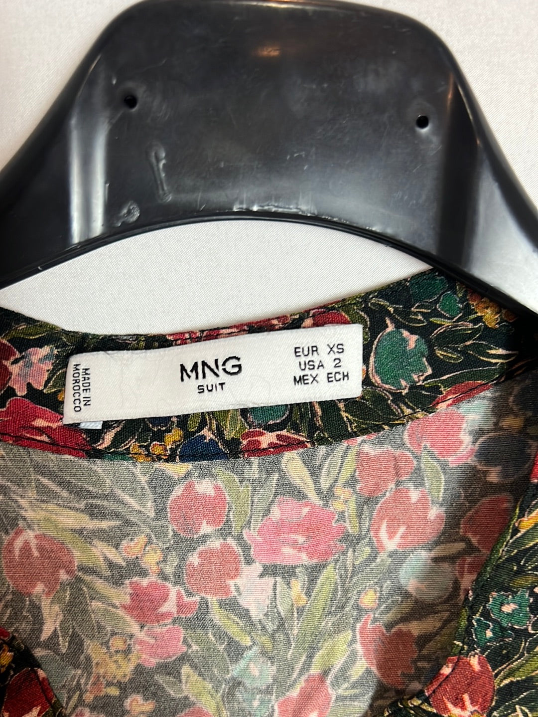 MANGO. Vestido largo camisero T.xs (S)