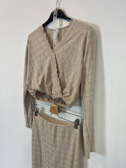 OTHERS. Beige knit set T.xs