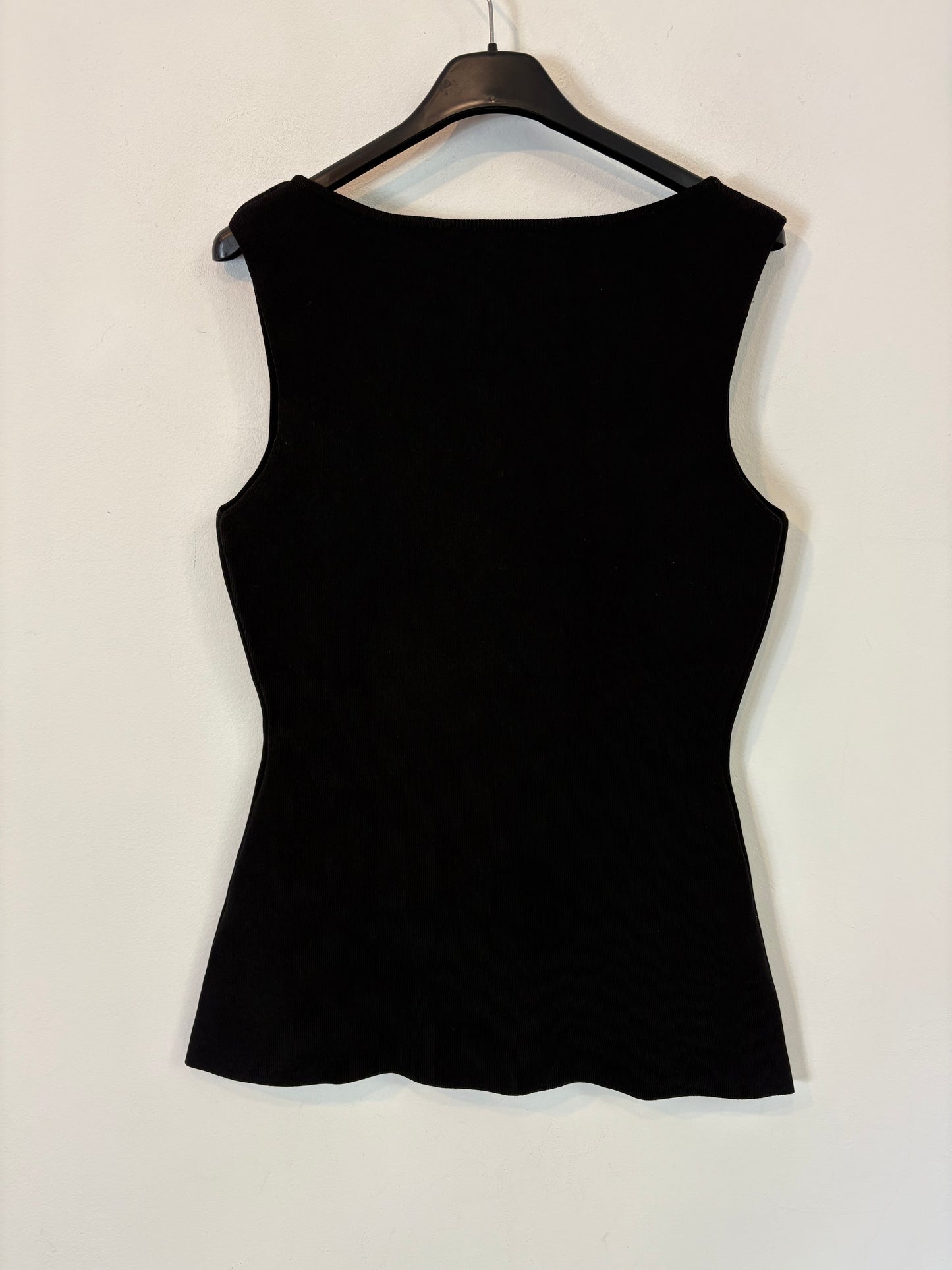 ZARA. Black stretch knit set. TS