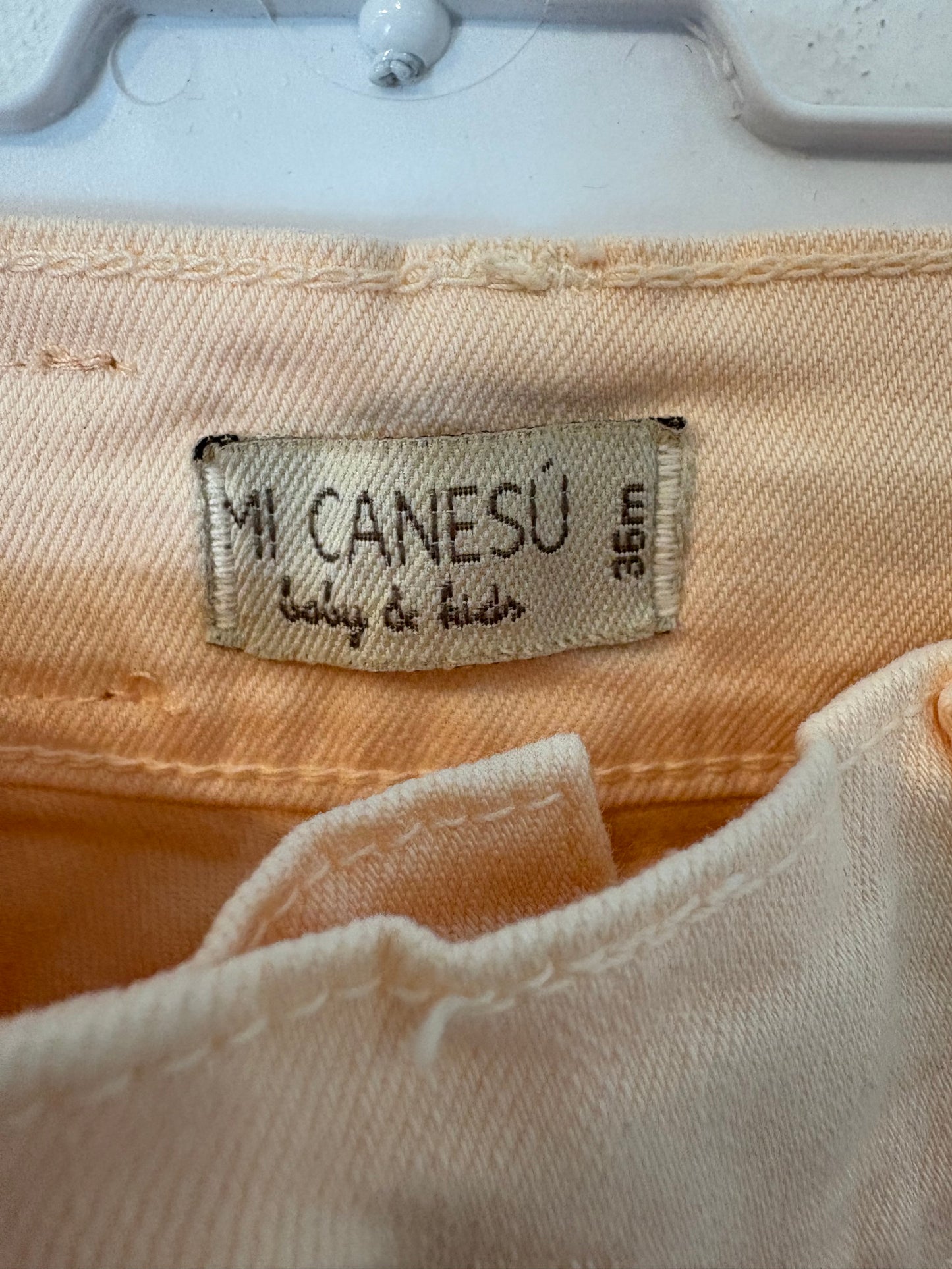 MY YOKE. Lightweight floral long dungarees. Size 6 years