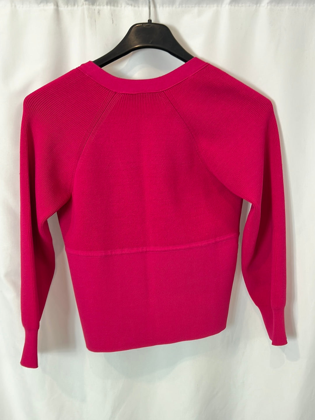 ZARA. Top/rebeca rosa punto T.m