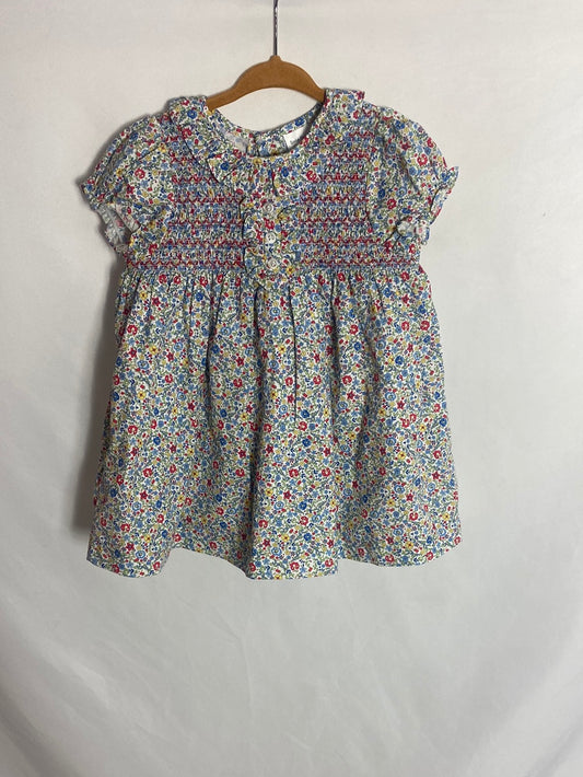 DOÑA CARMEN. Floral dress. Size 3 years
